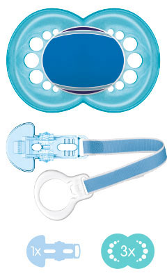 MAM Individual Combi-Box 6+ - Soother & Clip