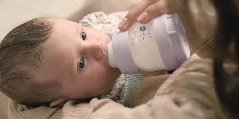 Baby with Bottle