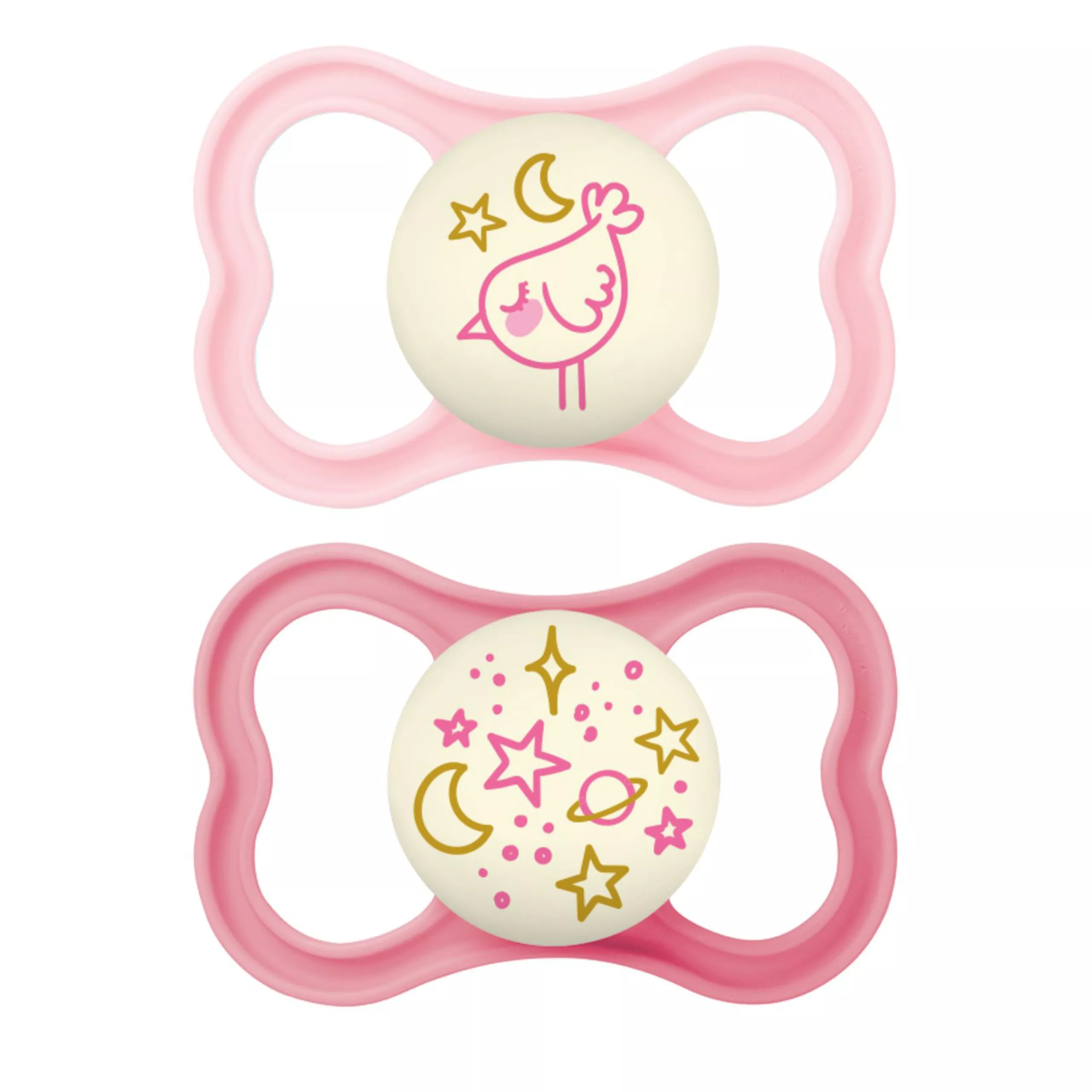 MAM Supreme Night Pacifiers 2 pack, 16+ Months
