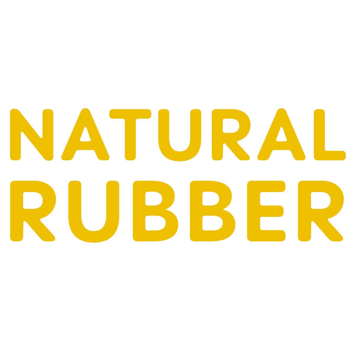 Natural Rubber: naturally soft and bite resistant