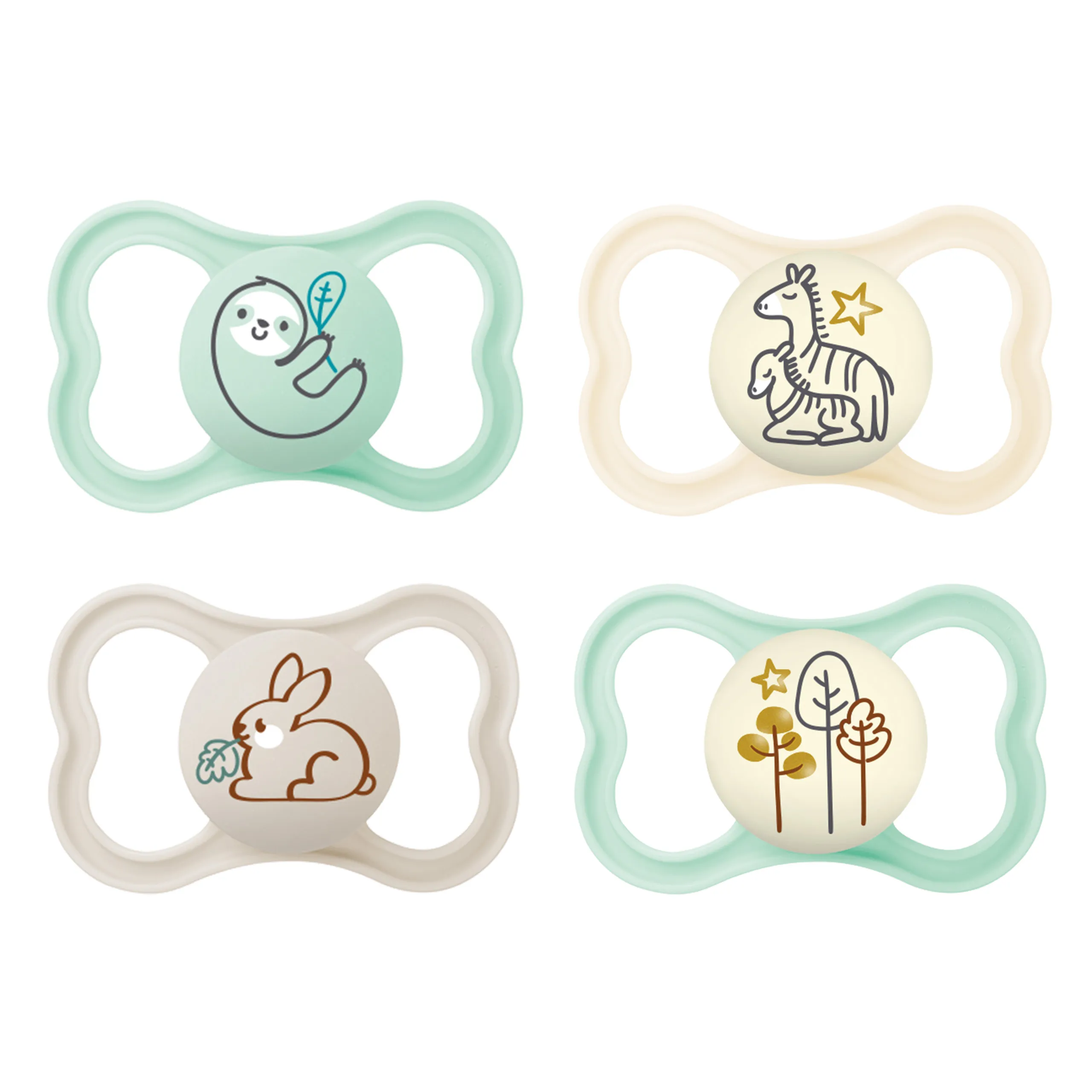 MAM Air Day & Night Pacifier 4 pack, 16+ Months