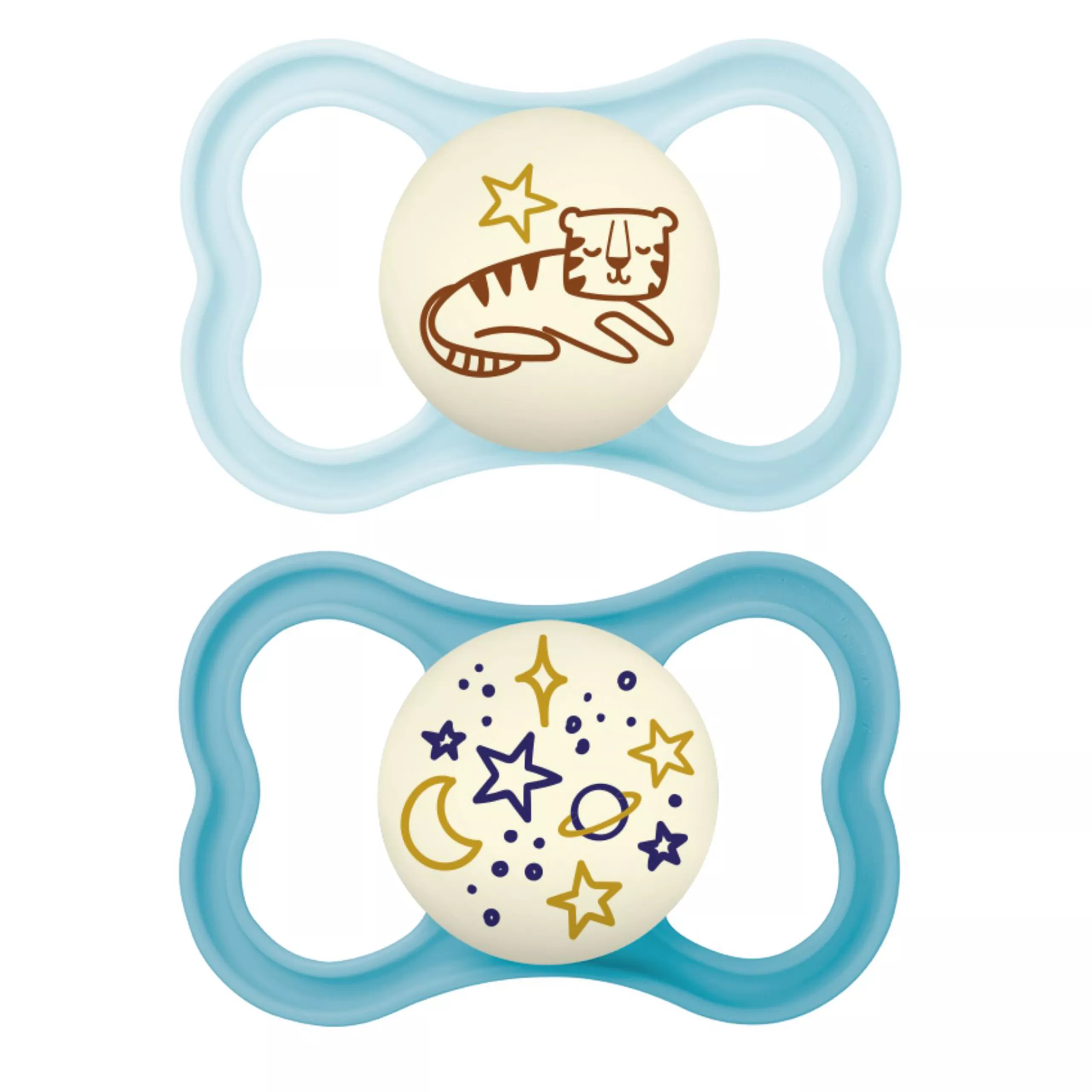 MAM Supreme Night Pacifiers 2 pack, 6+ Months