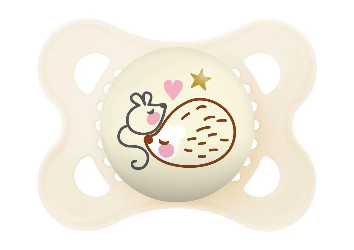 CHUPETA MAM ORIGINAL NIGHT 0-6 MESES- EMBALAGEM UNITARIA NEUTRA