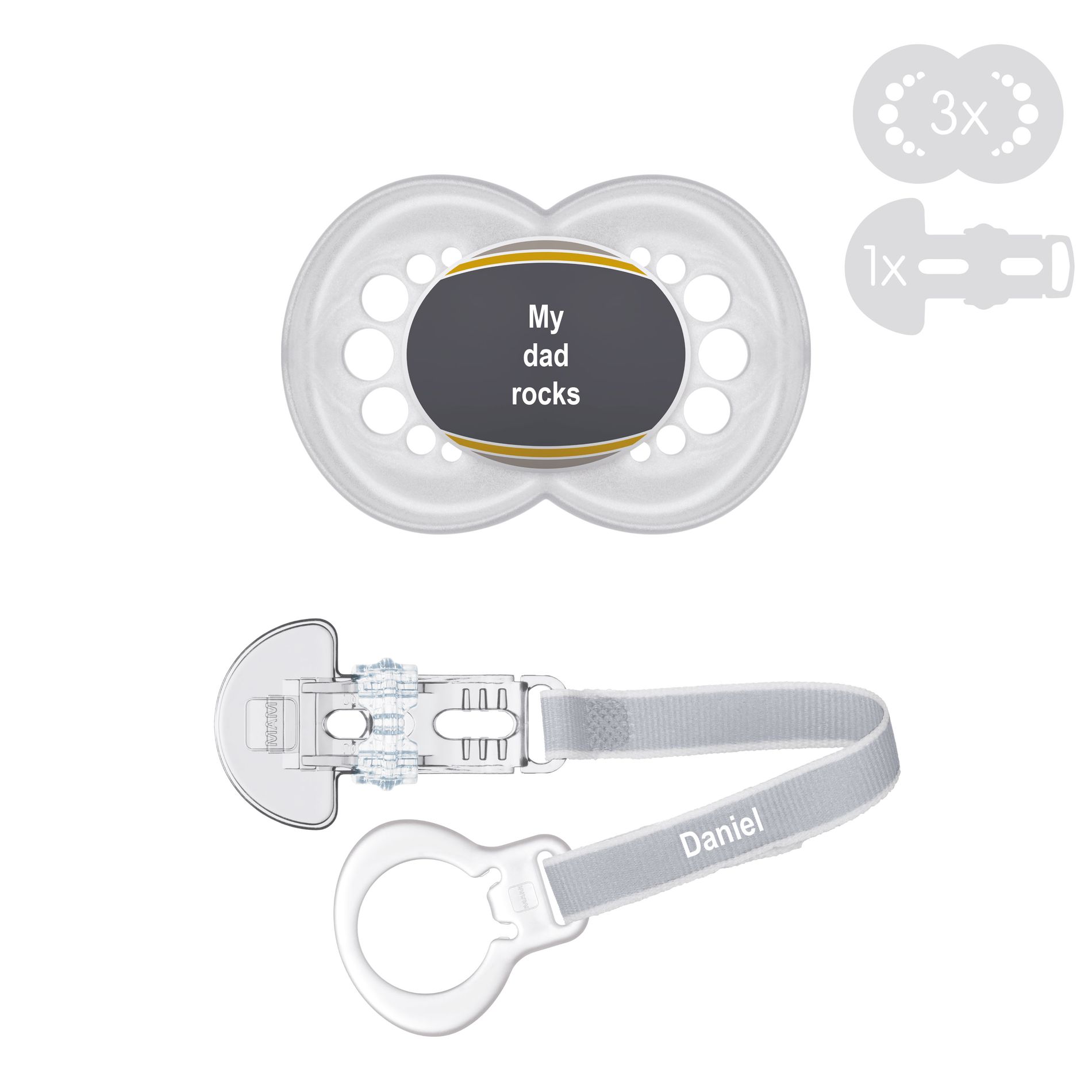 MAM Sutter med navn Combi-Box 6+