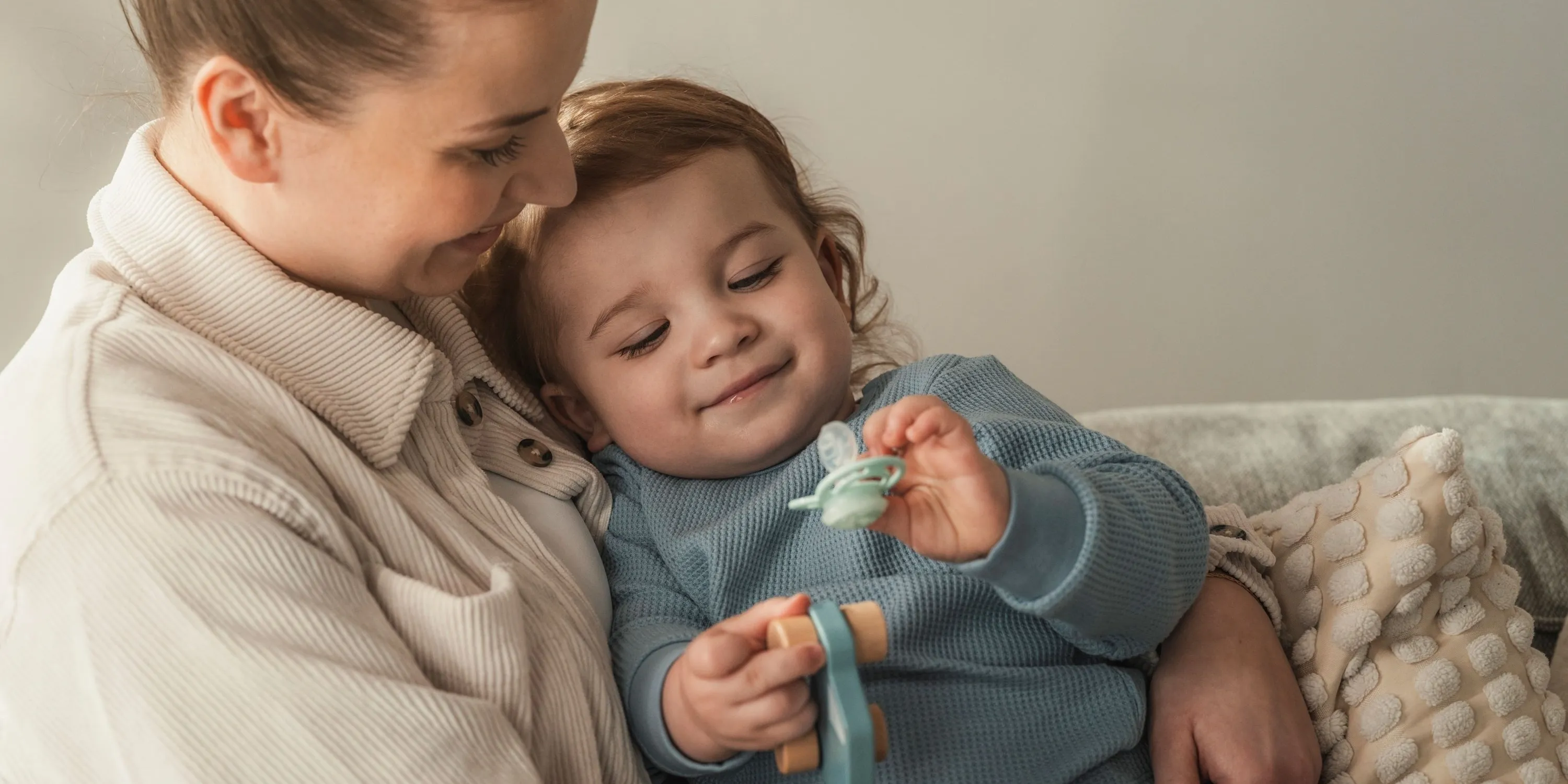 Schnullereinführung für Stillbabies