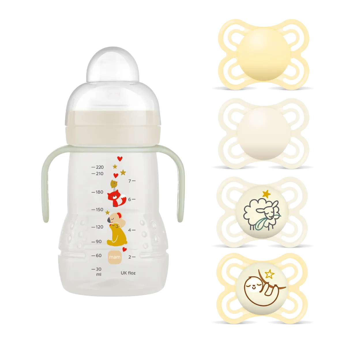 MAM Trainer+ Perfect 2-6m Day & Night Set Neutral