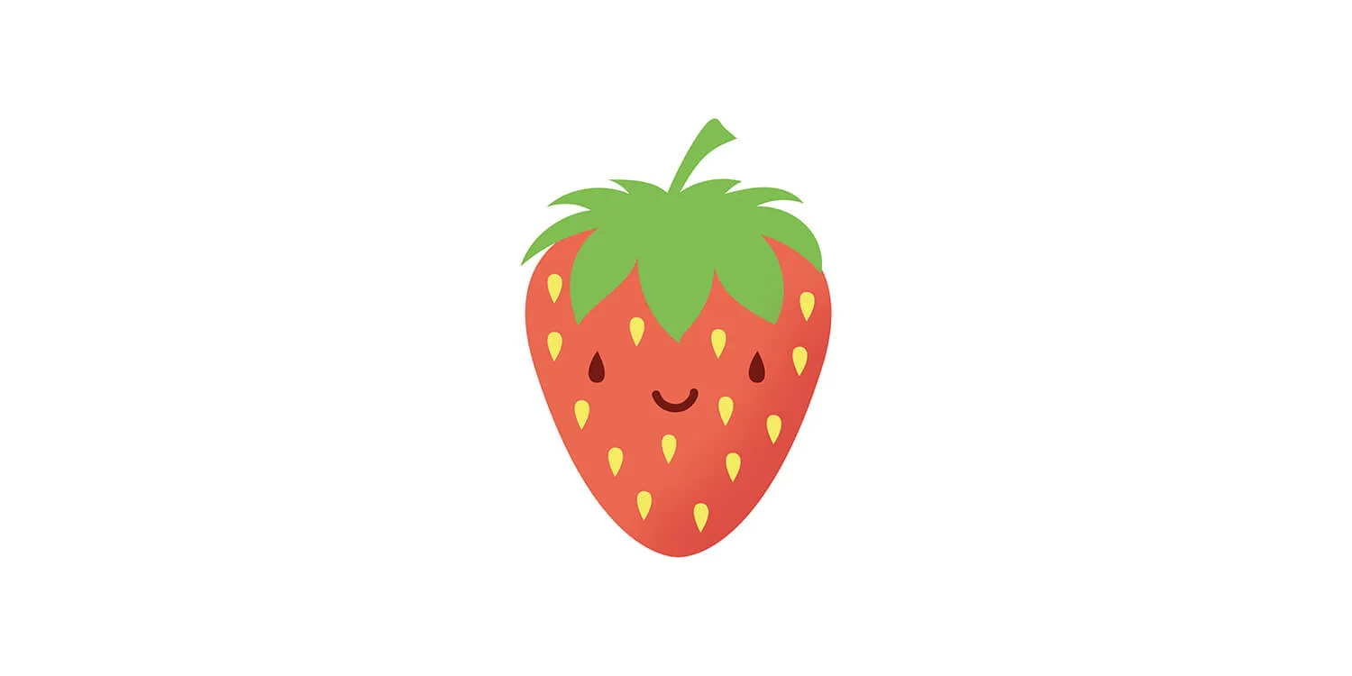 Your baby is now roughly the size of a little strawberry.