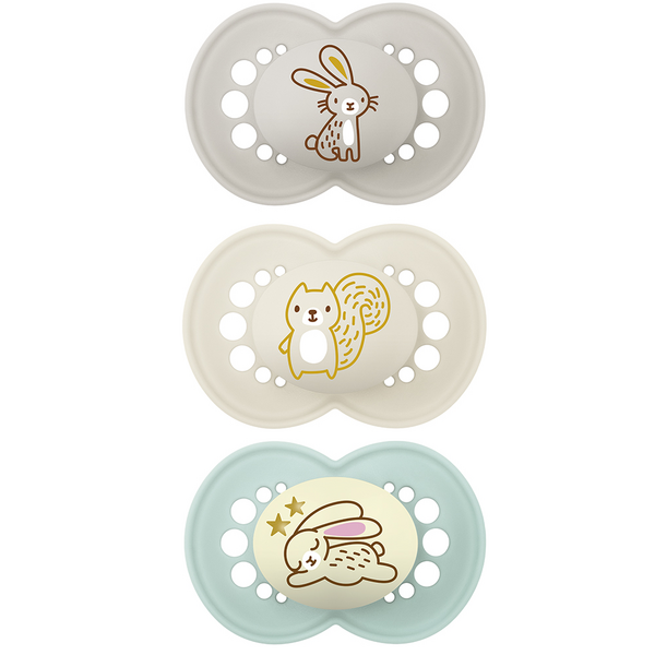CHUPETA MAM ORIGINAL 6+ MESES - EMBALAGEM BLISTER TRIPLA NEUTRA