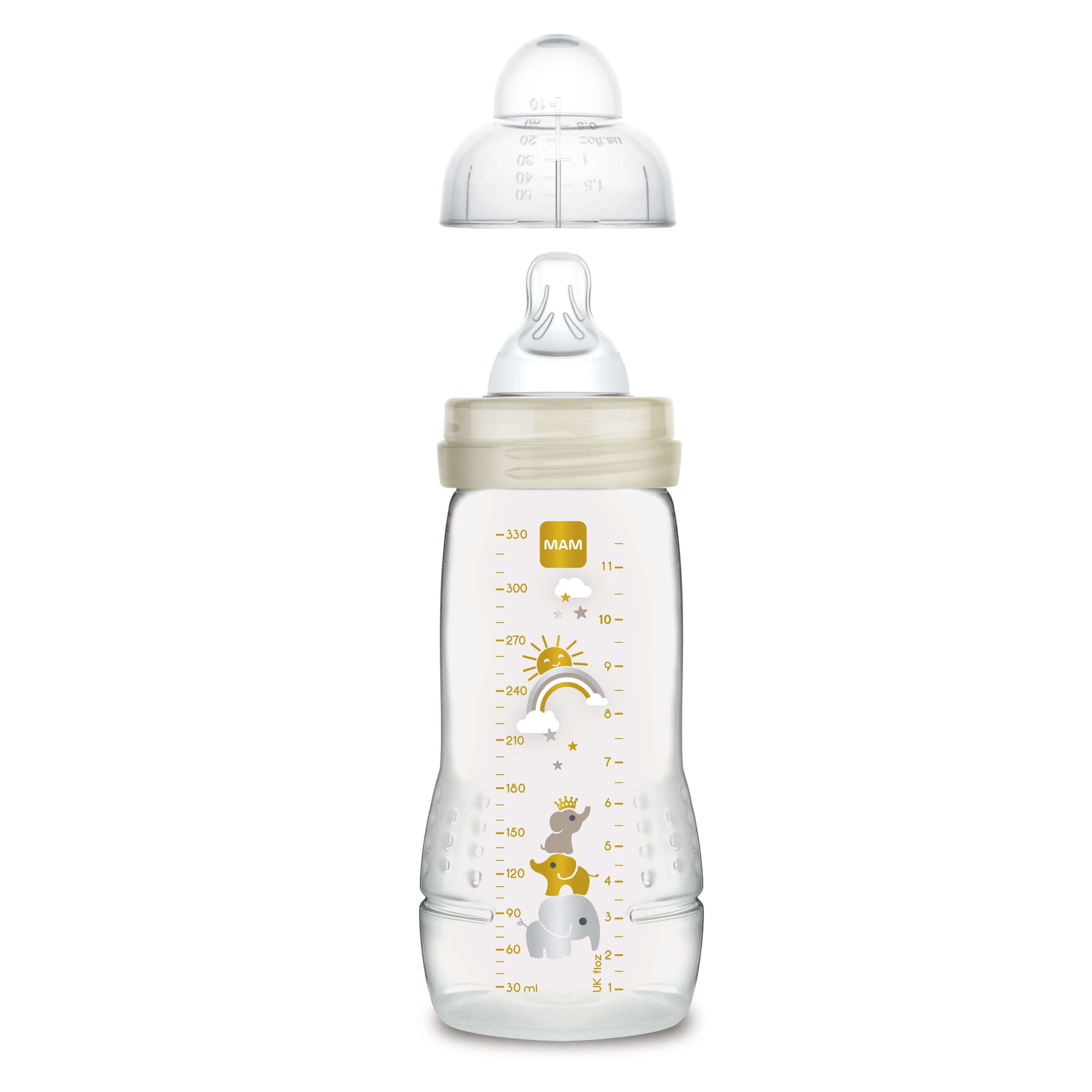 Baby Bottle 270ml Organic Garden