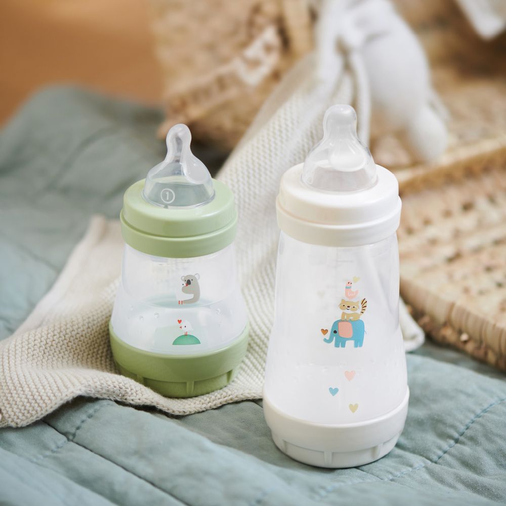 Biberons anti-coliques Mam Easy Start, 260 ml, pour bébés de 2 mois et plus,  couleur bleue(Reconditionné)