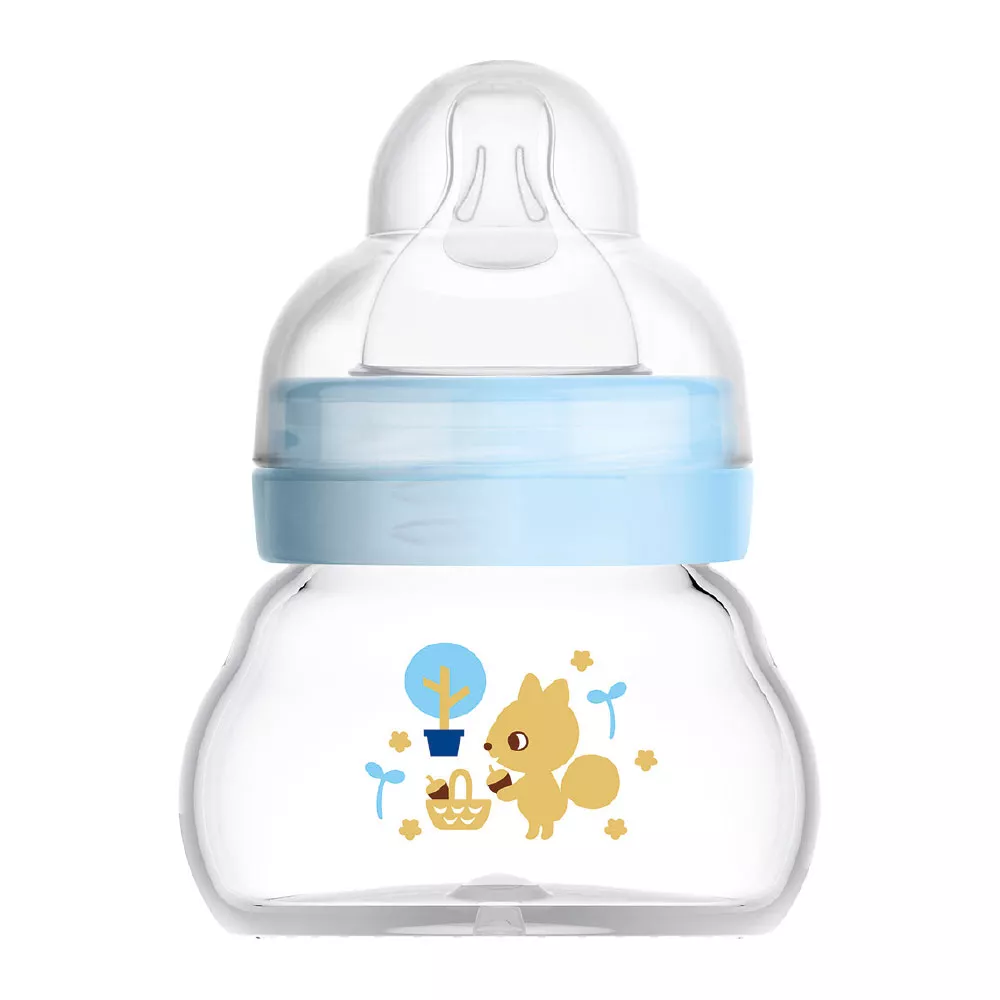 MAM Feel Good Babyflasche aus Glas 90ml 0+ Monate, 1 Stck