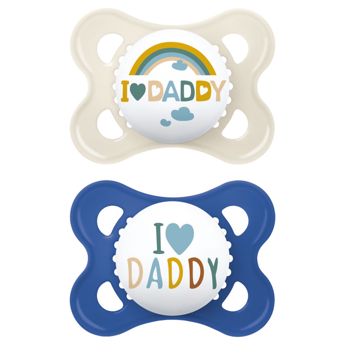 Mam Décor Sucette 0-6 mois Love daddy - 2 sucettes - Pharmacie en ligne