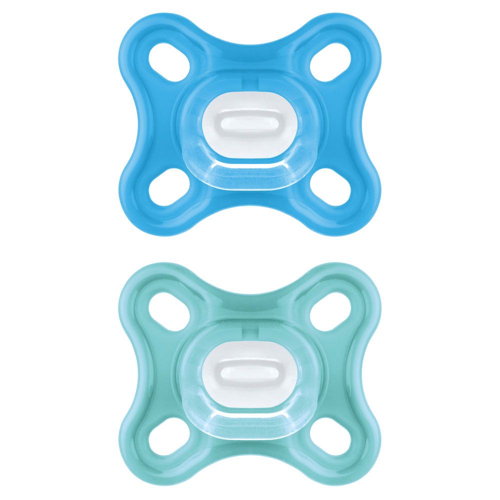 MAM Comfort Silicone Soother  0-3 months, set of 2