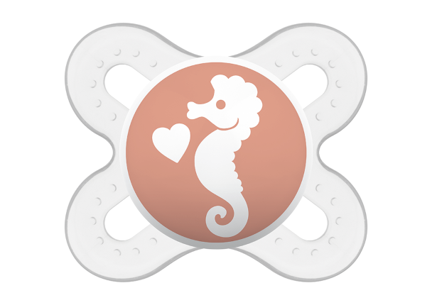 CHUPETA MAM START 0-2 MESES - EMBALAGEM UNITARIA ROSA