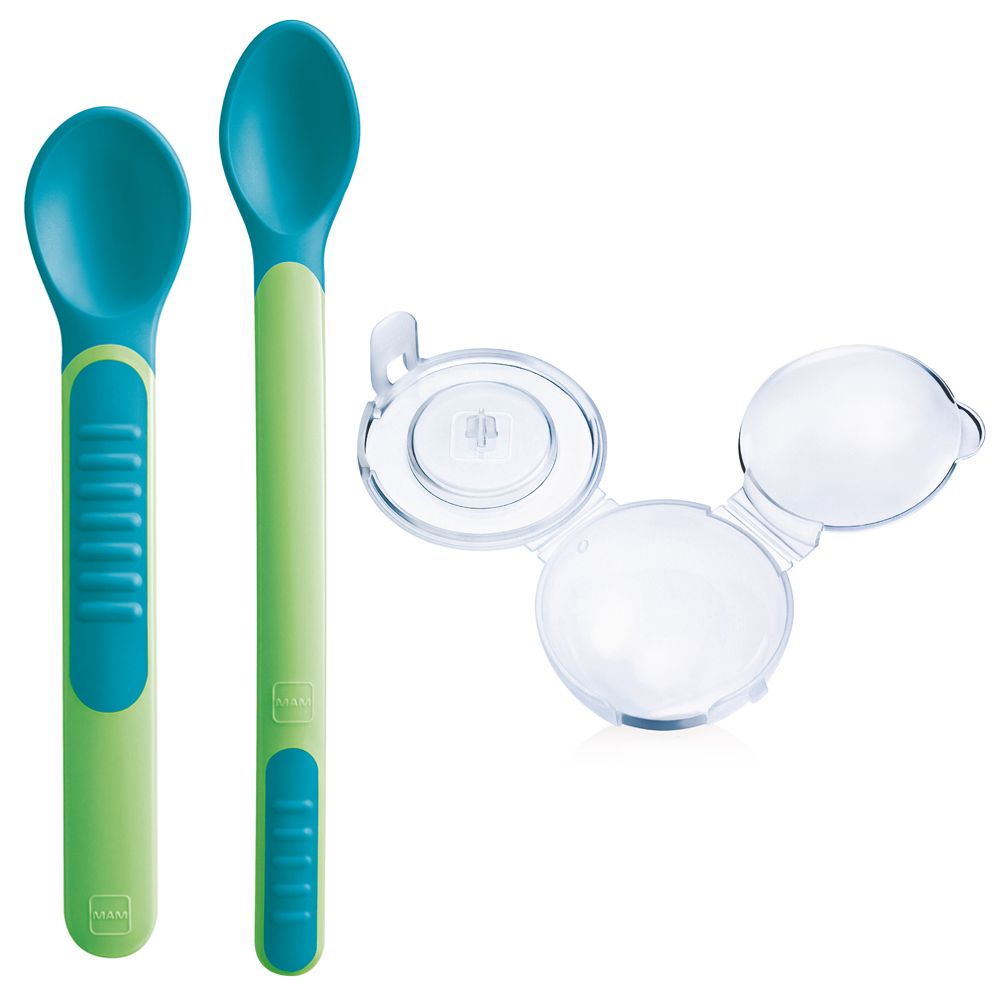 Accessoire Bébé Français Cuillère Bébé Thermosensible DBb Remond - Change De Couleur Si Trop Chaud (>40°C), Sans BPA Diversification Alimentaire