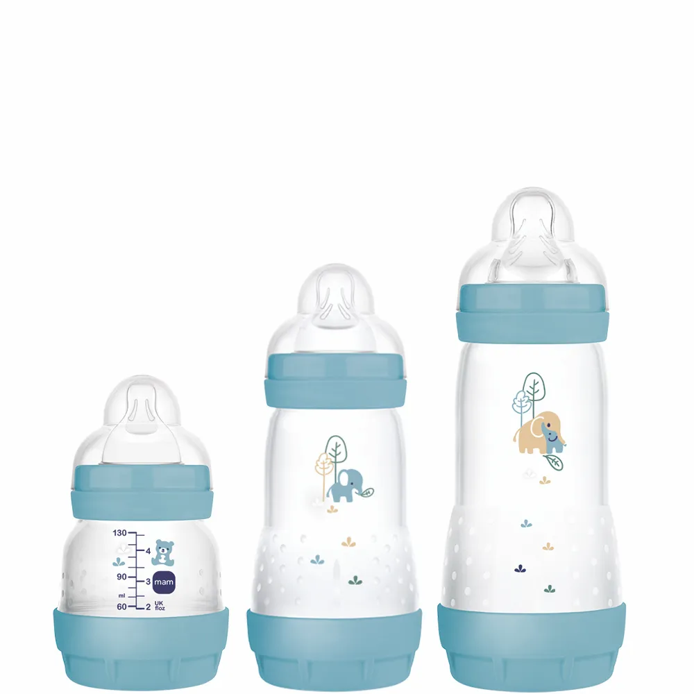 Kit Mamadeira MAM Easy Start™ Anticólica Trio - 130ml + Kit Mamadeira MAM Easy Start™ Anticólica Trio - 130ml +