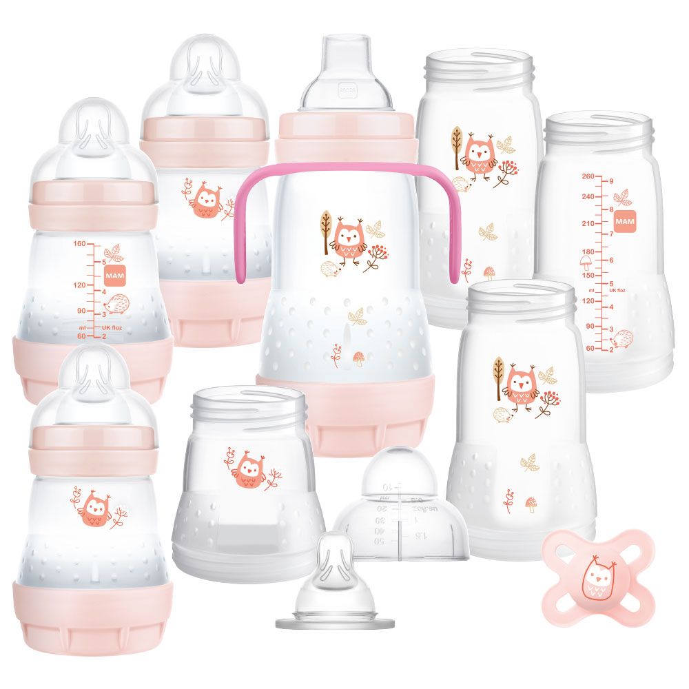 Easy Start™ Anti-Colic Baby Bottle Newborn Set 0+ months, 11 Piece Set