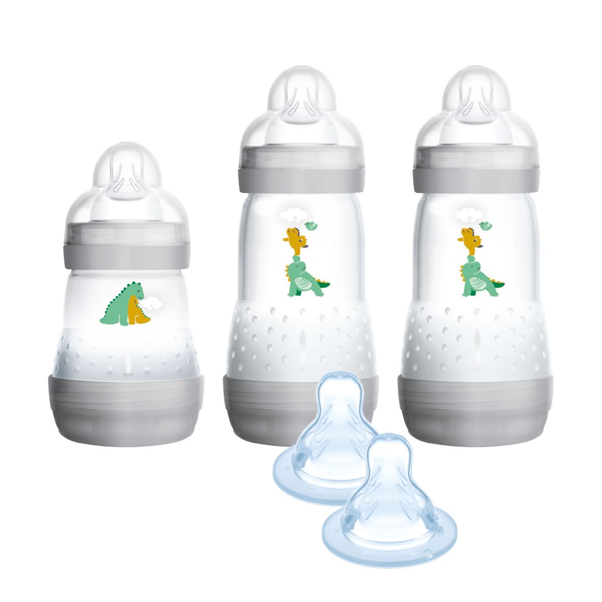 Mam bottle store set with sterilizer