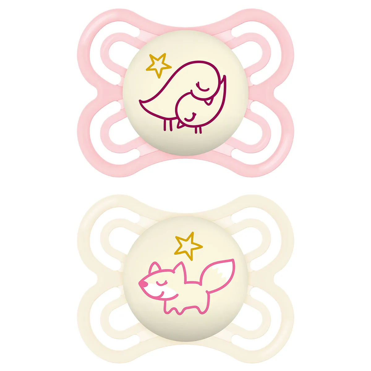 MAM Perfect Night Soother 2-6 months, set of 2